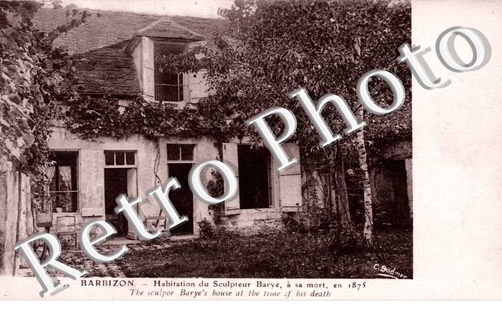 Habitation du Sculpteur Barye à sa mort en 1875