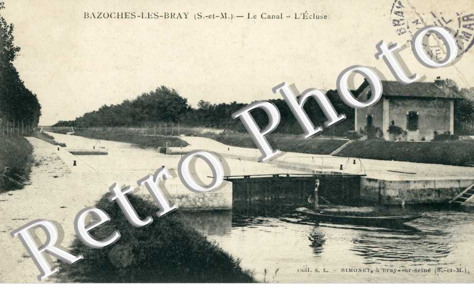 le canal, l'ecluse