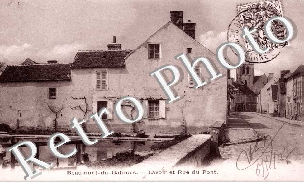 Lavoir et Rue du Pont