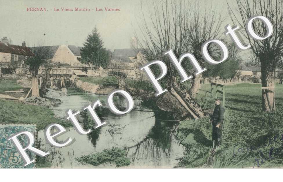le Vieux Moulin, les Vannes