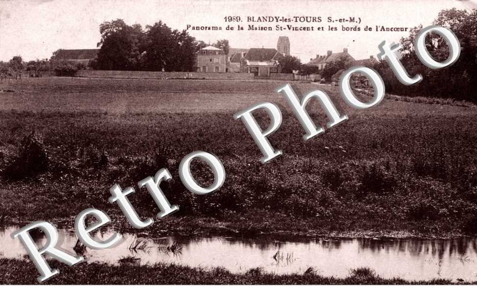 panorama de la maison Saint Vincent et les bords de l'Ancoeur