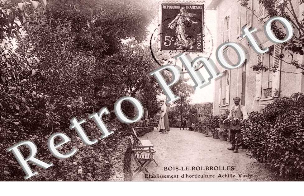 Brolles, Etablissement d'horitculture Achille Varly