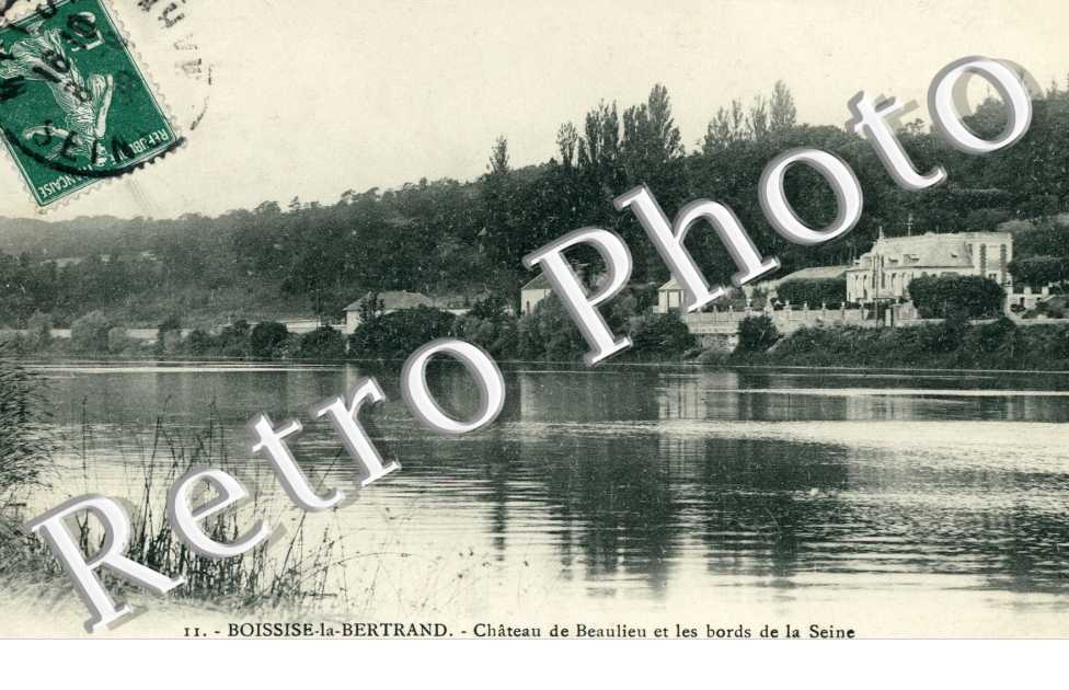 chateau de Beaulieu et les bords de Seine