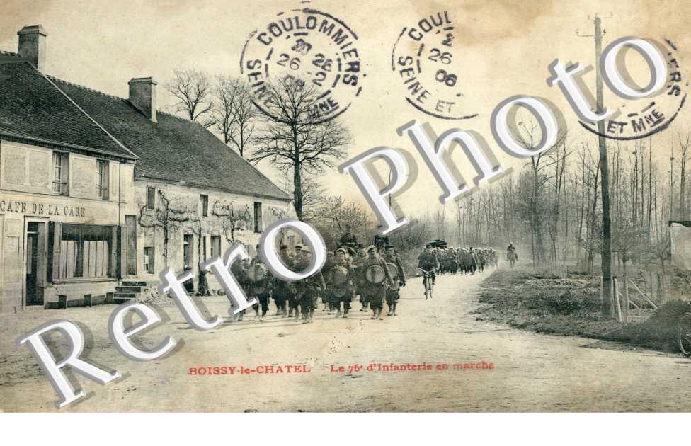 Le 76eme d'Infanterie en marche