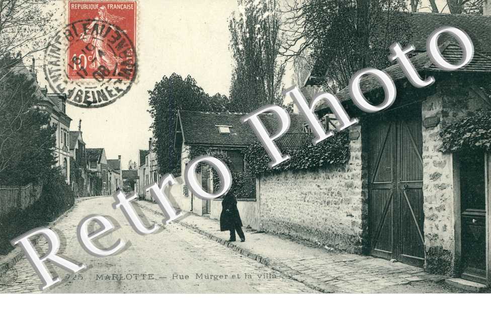 Marlotte, Rue Murger et la Villa