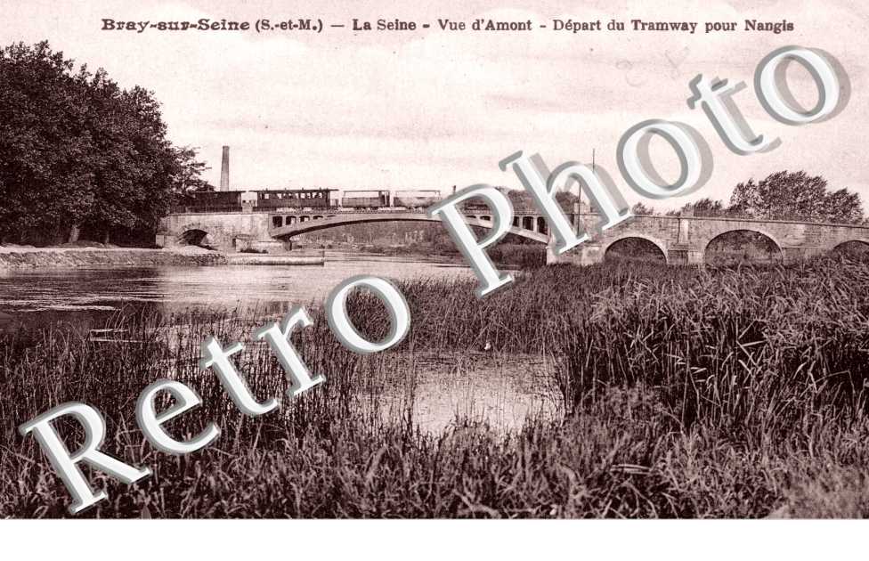 La Seine Depart du tramway pour Nangis