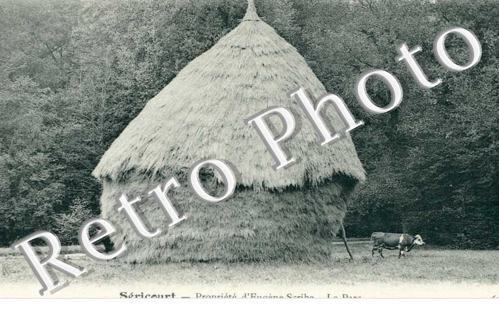 Sericourt, Propriete d'Eugene Scribe, le Parc