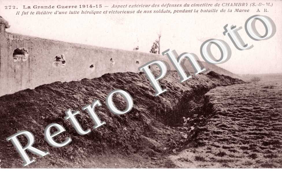 aspect exterieur des defenses du cimetiere de Chambry