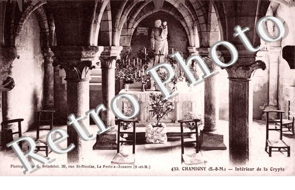 interieur de la Crypte