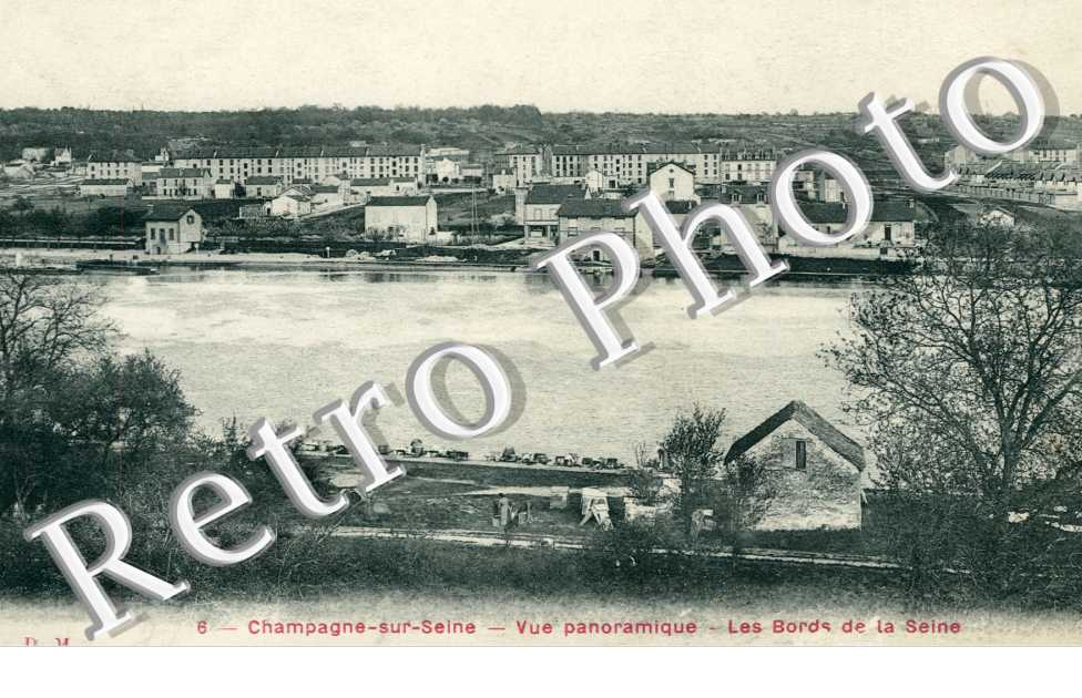 Vue Panoramique, les Bords de la Seine