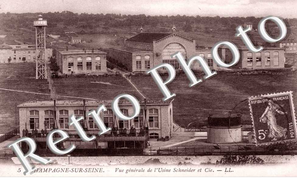 Vue Generale de l'Usine Schneider et Compagnie