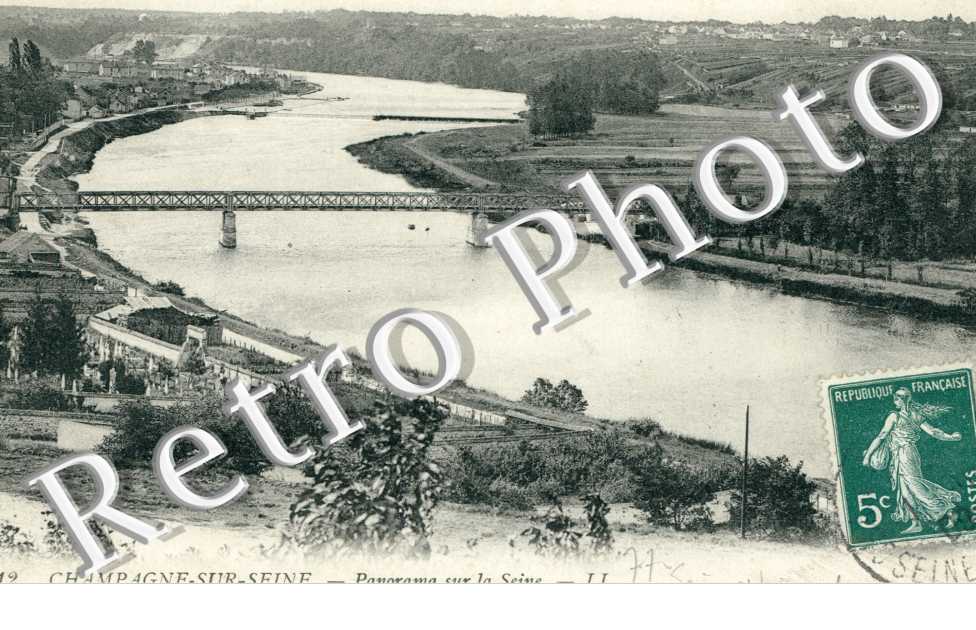 Panorama sur la Seine