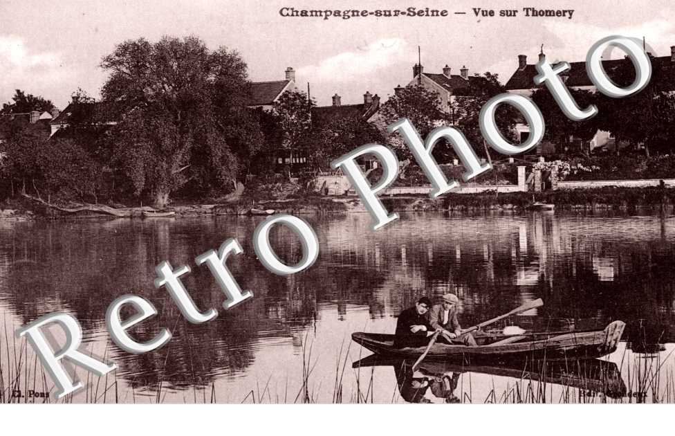 Vue sur Thomery