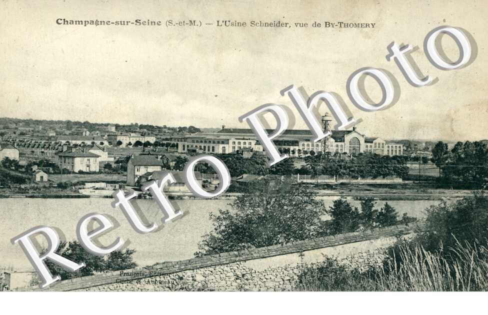 l'Usine Schneider, Vue de By-Thomery