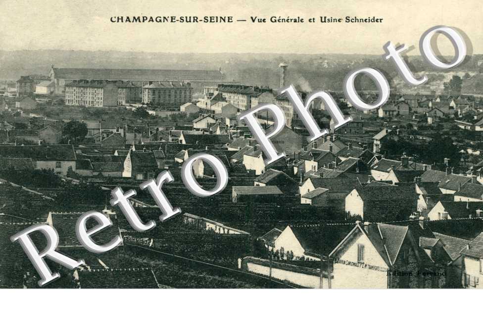 Vue Generale et l'Usine Schneider