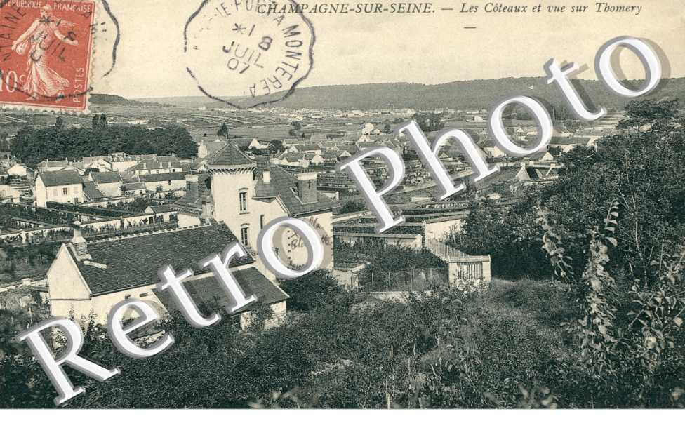 les Coteaux et Vue sir Thomery