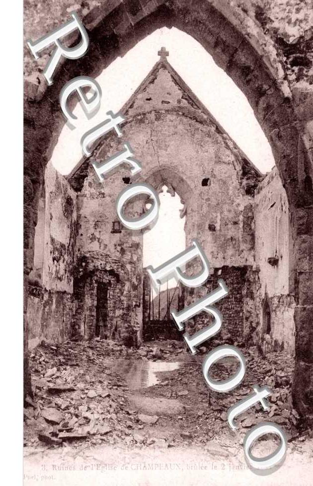 ruines de l'eglise