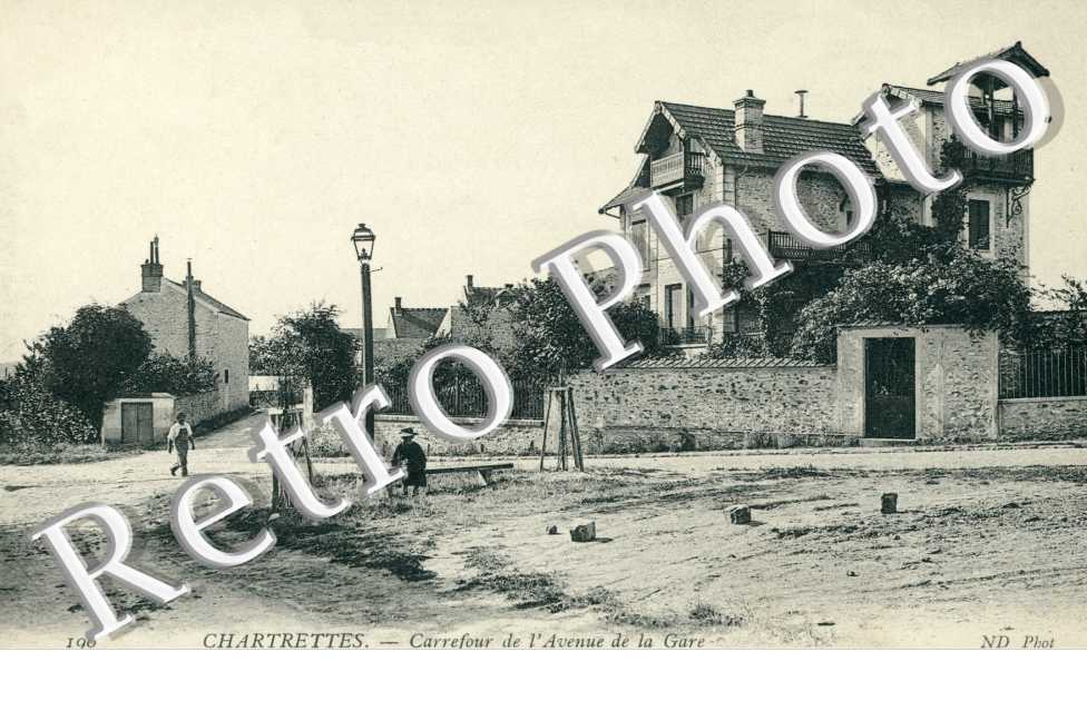 Carrefour de l'avenue de la gare