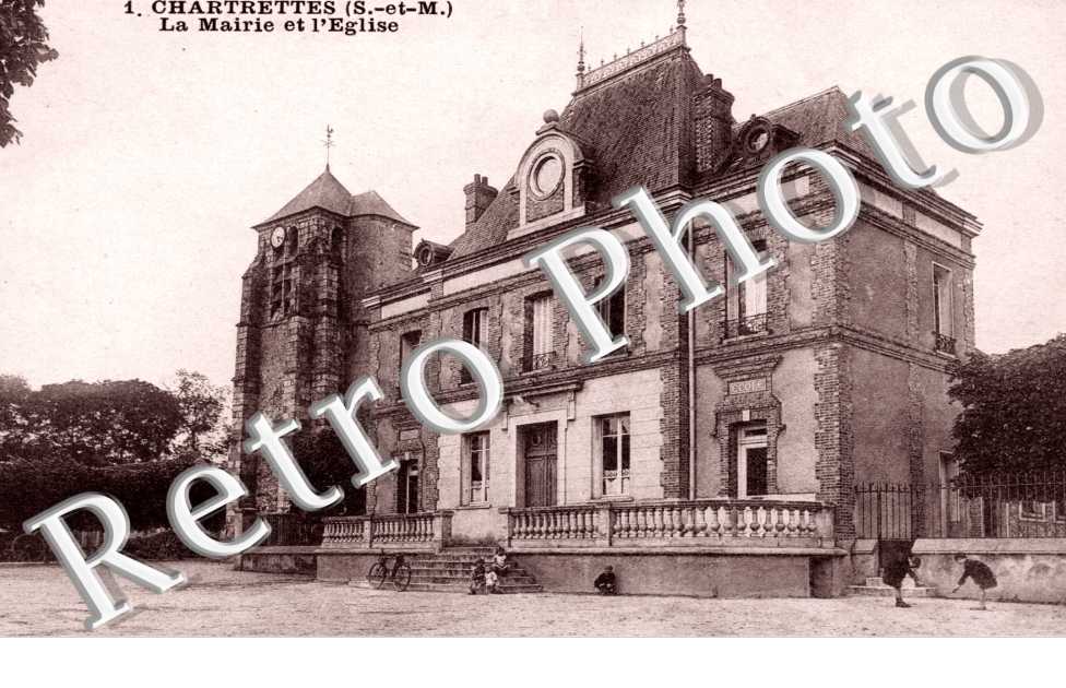 la mairie et l'eglise