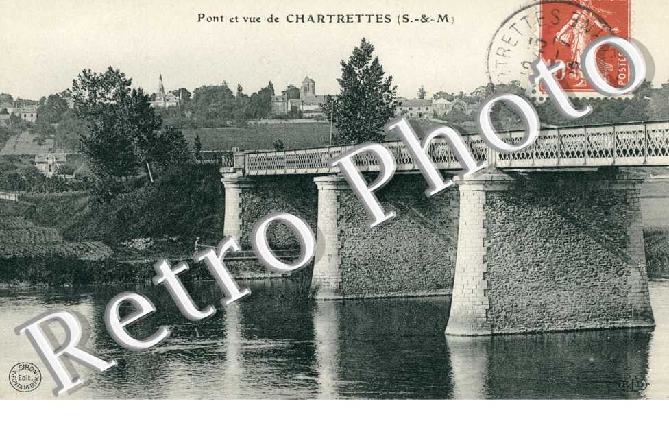 le Pont et la Vue de Chartettes