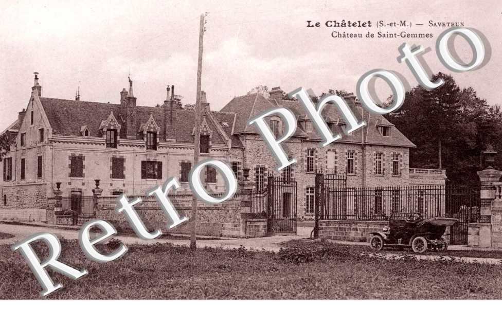 Saveteux, Chateau de Saint-Gemmes