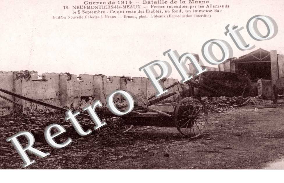 Ferme incendiee