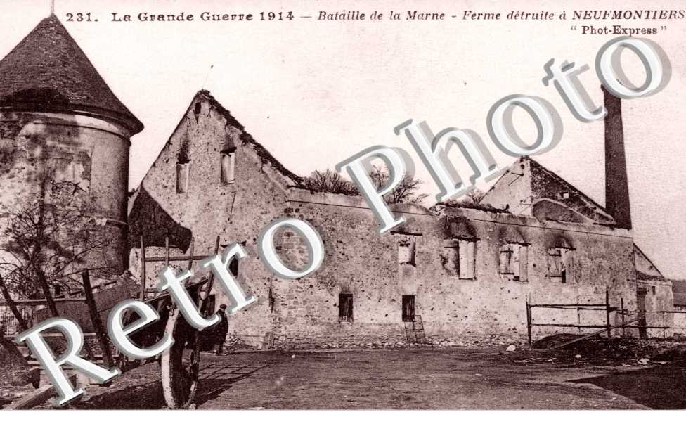 Ferme detruite