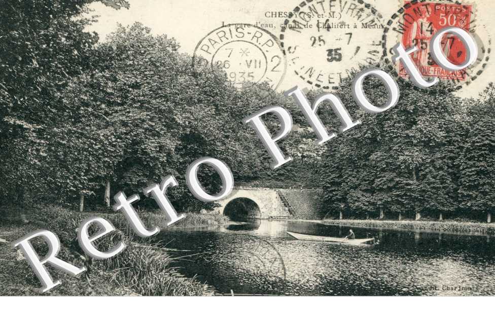 la Gare d'eau, Canal de Califert a Meaux