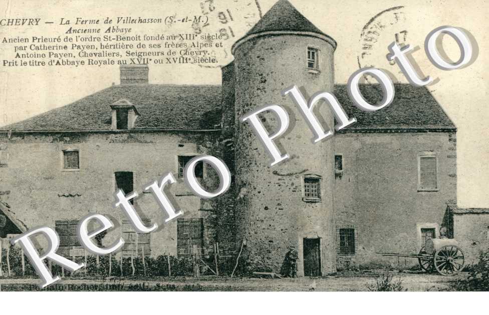 la Ferme de Villechasson, Ancienne Abbaye