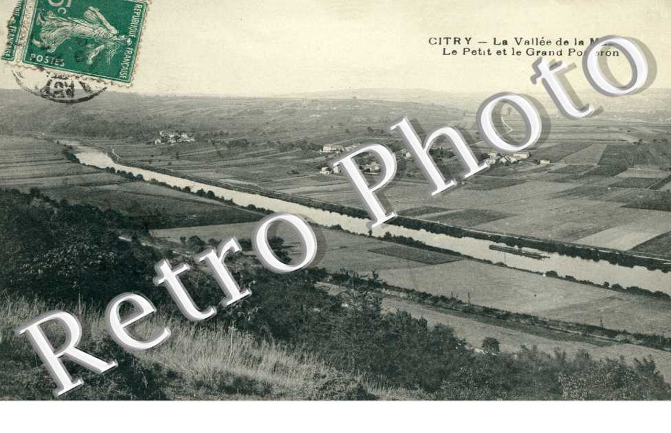 La vallee de la Marne - Le petit et le grand Porteron