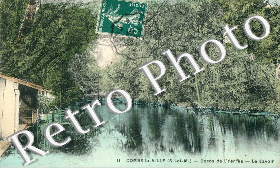 Bords de l'Yerres, le Lavoir