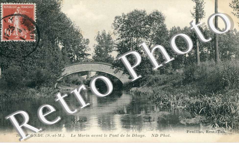 Le Morin avant le Pont de la Dhuys