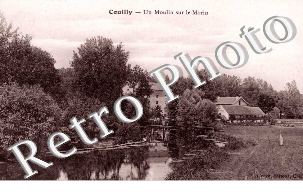Un moulin sur le Morin