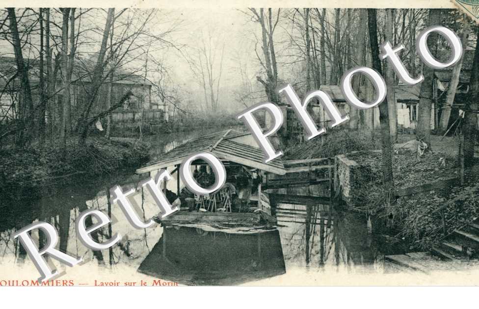 Lavoir sur le Morin