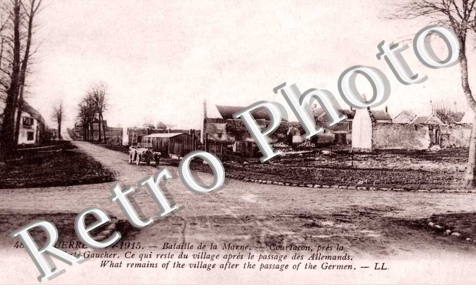 Bataille de la Marne, les restes du Village