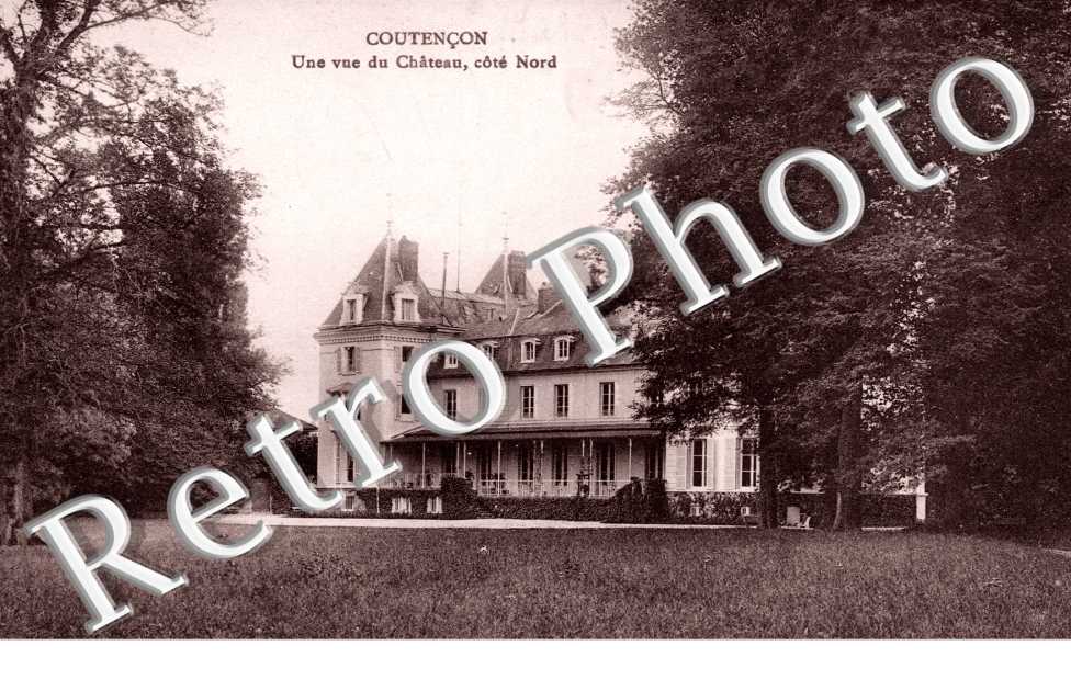 une vue du chateau, cote nord
