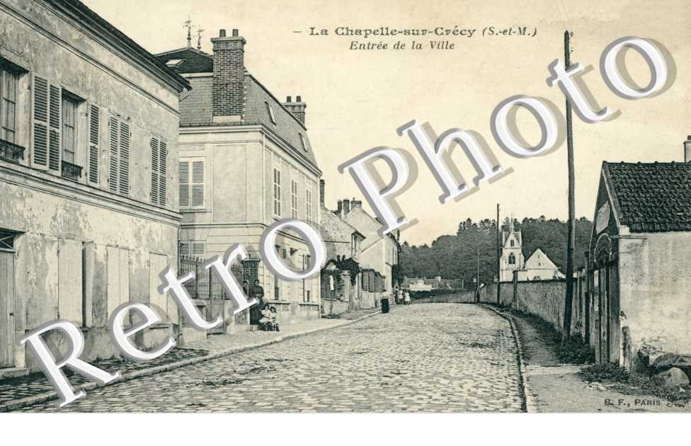 La Chapelle-sur-Crecy Entree de la ville