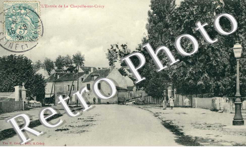 l'Entree de la Chapelle-sur-Crecy