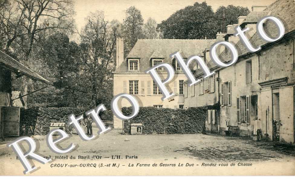 la ferme de Gesvres le Duc - Rendez vous de Chasse