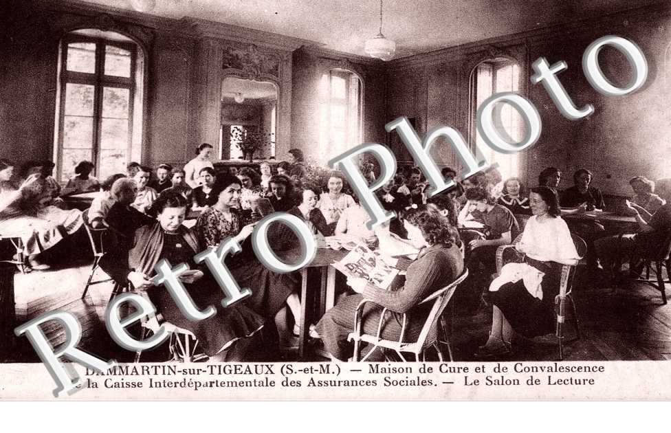 Maison de Cure et de Convalescence, le Salon de Lecture