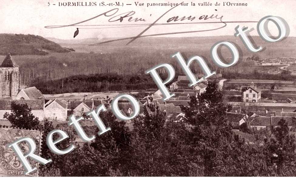 Vue Panoramique sur la Vallee de l'Orvanne