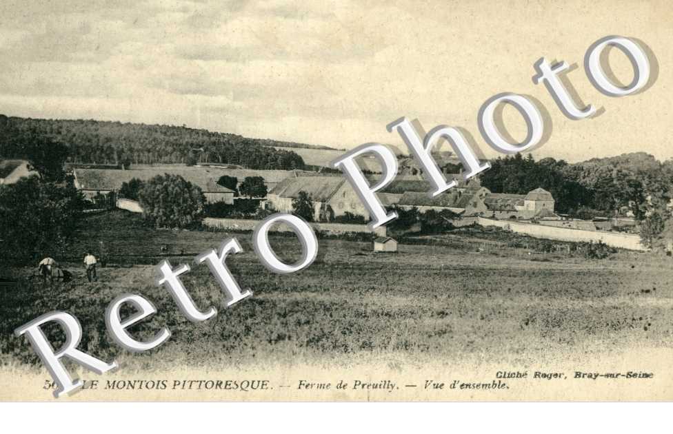 ferme de Preuilly, vue d'ensemble