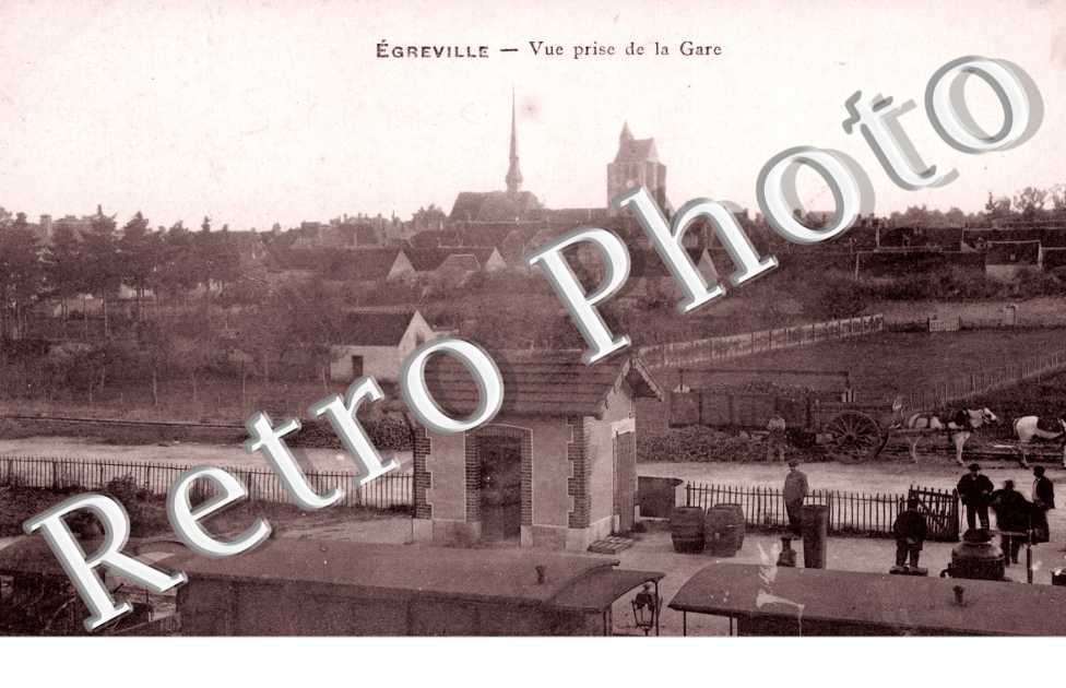 Vue prise de la Gare