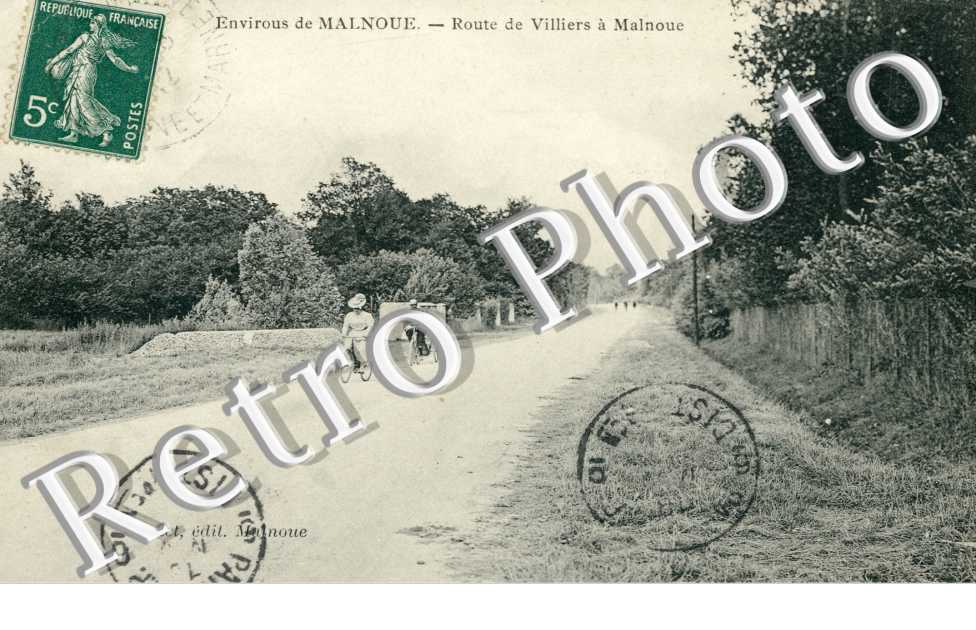 la Route de Villers a Malnoue
