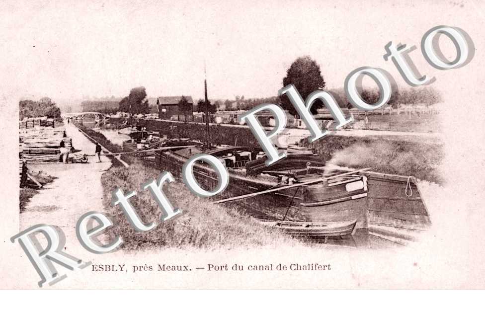 port du canal de Chalifert