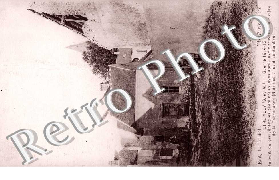 maisons  bombardees  1915