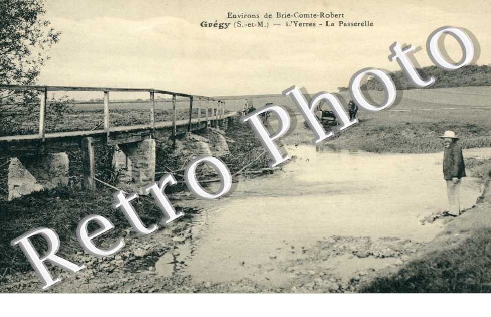 l'Yerres, la Passerelle, Gregy