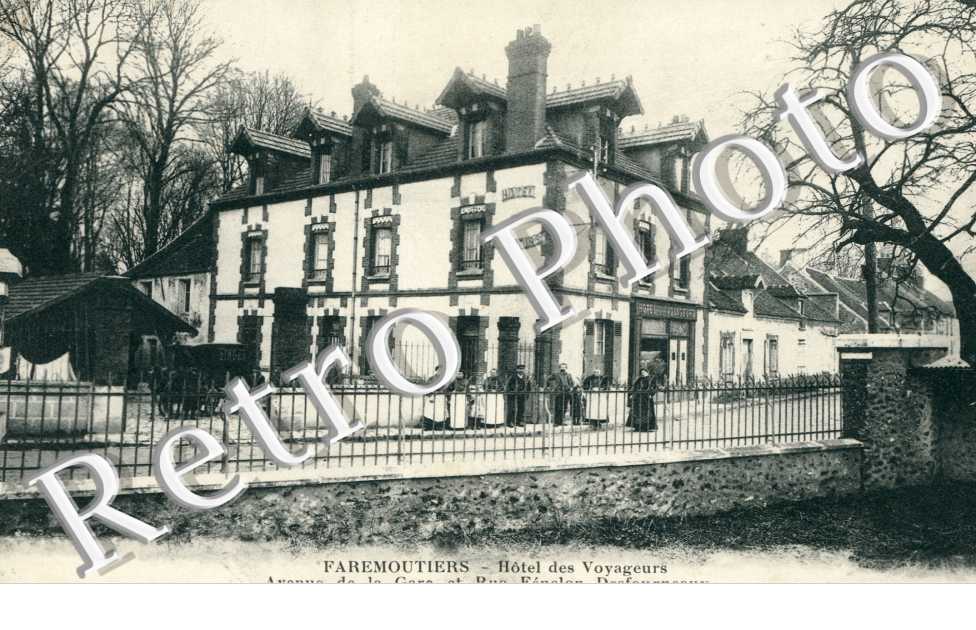 Hotel des Voyageurs, Avenue de la Gare et Rue Fenelon Desfourneaux