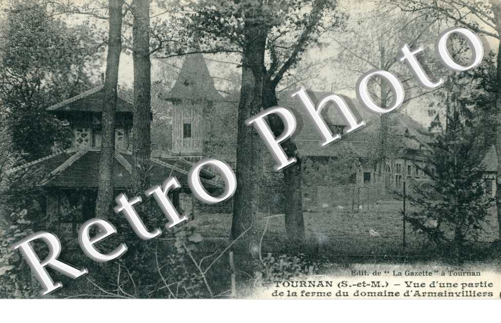 Tournan, Vue d'une partie de la Ferme du Domaine d'Armainvilliers