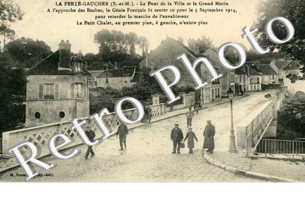 le Pont de la Ville et le Grand Morin